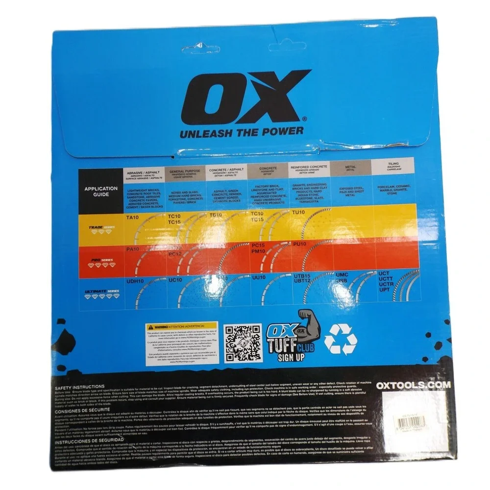 OX TOOLS description ox